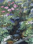 Alpine Flowers by a Stream-Otto Didrik Ottesen-Framed Giclee Print