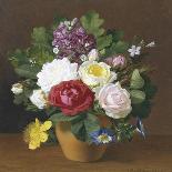 Still Life with Roses in a Glass Vase-Otto Didrik Ottesen-Giclee Print