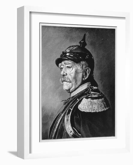 Otto Eduard Leopold Bismarck-Fritz Werner-Framed Art Print