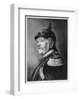 Otto Eduard Leopold Bismarck-Fritz Werner-Framed Art Print