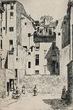 Impasse Du Boeuf, 1915-Otto J Schneider-Mounted Giclee Print