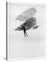 Otto Lilienthal Makes One of His Last Flights, 1896-null-Stretched Canvas