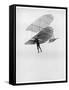 Otto Lilienthal Makes One of His Last Flights, 1896-null-Framed Stretched Canvas