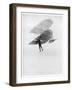 Otto Lilienthal Makes One of His Last Flights, 1896-null-Framed Giclee Print