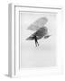 Otto Lilienthal Makes One of His Last Flights, 1896-null-Framed Giclee Print