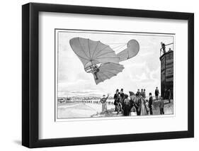 Otto Lilienthal's Glider, 19th Century-Science Photo Library-Framed Photographic Print