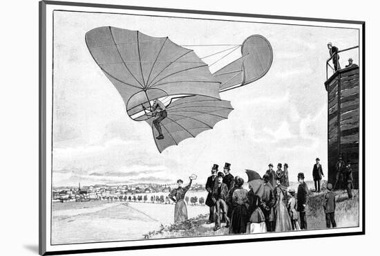 Otto Lilienthal's Glider, 19th Century-Science Photo Library-Mounted Photographic Print