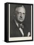 Otto Loewi American Pharmacologist Born in Germany-null-Framed Stretched Canvas