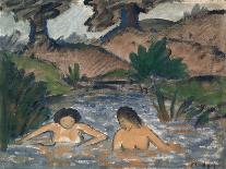 Bathers-Otto Muller-Framed Giclee Print