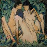Sitting Pair, 1920-Otto Muller-Giclee Print