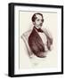 Otto Nicolai - portrait-Josef Kriehuber-Framed Giclee Print