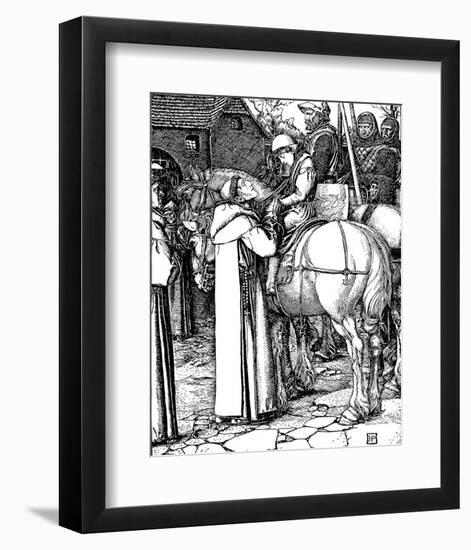 Otto of The Silver Hand-Howard Pyle-Framed Premium Giclee Print