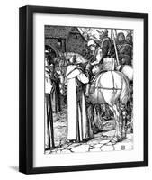 Otto of The Silver Hand-Howard Pyle-Framed Premium Giclee Print