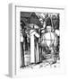 Otto of The Silver Hand-Howard Pyle-Framed Premium Giclee Print