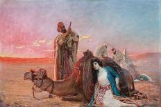 In the Desert-Otto Pilny-Giclee Print