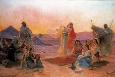 The Bedouin Dancer-Otto Pilny-Giclee Print