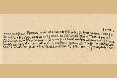 Page from a Manuscript Written by Birgitta Birgersdotter, from 'Sveriges Historia'-Otto Sjogren-Giclee Print