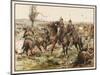 Otto Von Bismarck (1815 - 1898) Bismarck at the Battle of Koniggratz-null-Mounted Art Print