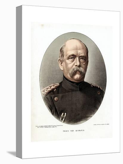 Otto Von Bismarck, German Statesman, C1880-null-Stretched Canvas