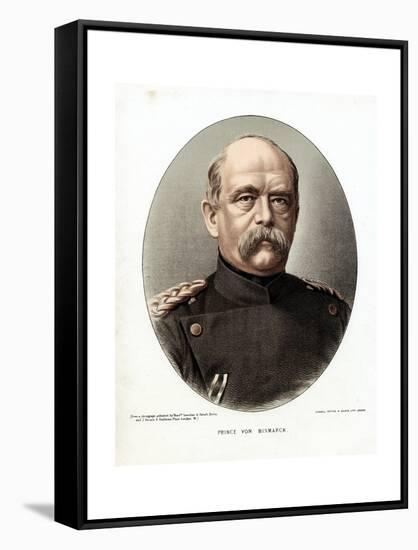 Otto Von Bismarck, German Statesman, C1880-null-Framed Stretched Canvas