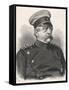 Otto Von Bismarck German Statesman, in 1885 Wearing Uniform-null-Framed Stretched Canvas