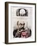 Otto Von Bismarck German Statesman, When Conservative Deputy and Inspector of Dykes, 1867-Andre Gill-Framed Giclee Print