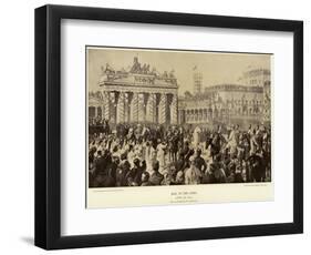 Otto Von Bismarck in Berlin in 1871-Wilhelm Camphausen-Framed Giclee Print