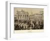 Otto Von Bismarck in Berlin in 1871-Wilhelm Camphausen-Framed Giclee Print