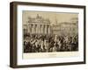 Otto Von Bismarck in Berlin in 1871-Wilhelm Camphausen-Framed Giclee Print