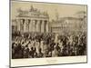 Otto Von Bismarck in Berlin in 1871-Wilhelm Camphausen-Mounted Giclee Print