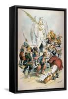 Otto Von Bismarck-Joseph Keppler-Framed Stretched Canvas