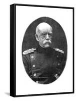 Otto Von Bismark, 19th Century German Statesman-Loescher and Petsch-Framed Stretched Canvas