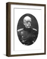 Otto Von Bismark, 19th Century German Statesman-Loescher and Petsch-Framed Giclee Print