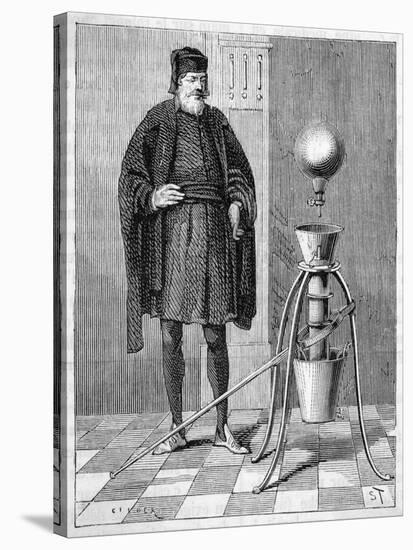 Otto Von Guericke's Pneumatic Pump-null-Stretched Canvas