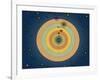 Otto von Guericke's Solar System, 1670s-Science Source-Framed Giclee Print