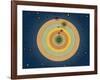 Otto von Guericke's Solar System, 1670s-Science Source-Framed Giclee Print