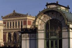 Karlsplatz Underground Station, Designed Between 1894 and 1899-Otto Wagner-Framed Giclee Print