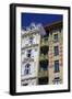 Otto Wagner's Art Nouveau Apartments, Majolica House, Vienna, Austria, Europe-Neil Farrin-Framed Photographic Print