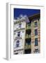 Otto Wagner's Art Nouveau Apartments, Majolica House, Vienna, Austria, Europe-Neil Farrin-Framed Photographic Print