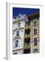 Otto Wagner's Art Nouveau Apartments, Majolica House, Vienna, Austria, Europe-Neil Farrin-Framed Photographic Print