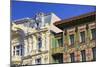 Otto Wagner's Art Nouveau Apartments, Majolica House, Vienna, Austria, Europe-Neil Farrin-Mounted Photographic Print