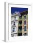 Otto Wagner's Art Nouveau Apartments, Majolica House, Vienna, Austria, Europe-Neil Farrin-Framed Photographic Print