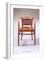 Otto Wagner Wooden Chair-null-Framed Art Print