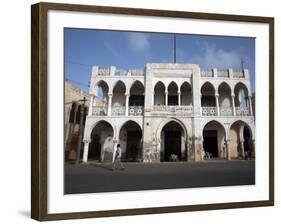 Ottoman Architecture Visible in the Coastal Town of Massawa, Eritrea, Africa-Mcconnell Andrew-Framed Photographic Print