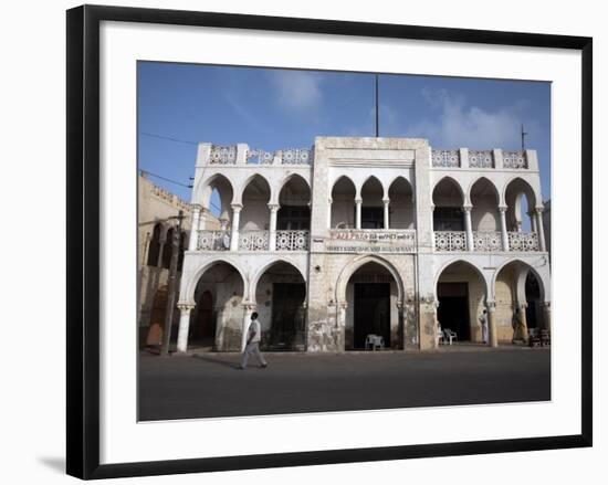 Ottoman Architecture Visible in the Coastal Town of Massawa, Eritrea, Africa-Mcconnell Andrew-Framed Photographic Print