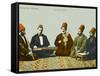 Ottoman Empire - Dervish Musicians-null-Framed Stretched Canvas