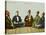 Ottoman Empire - Dervish Musicians-null-Stretched Canvas