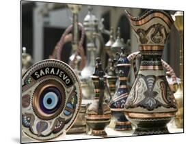 Ottoman Style Souvenirs, Bascarsija Ottoman Era, Sarajevo, Bosnia & Hercegovina-Walter Bibikow-Mounted Photographic Print