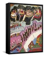 Ottoman Troops Attacking Four Hungarian Fortresses-null-Framed Stretched Canvas