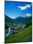 Otztal-Otz Valley and Town of Solden, Tyrol, Austria-Walter Bibikow-Mounted Photographic Print